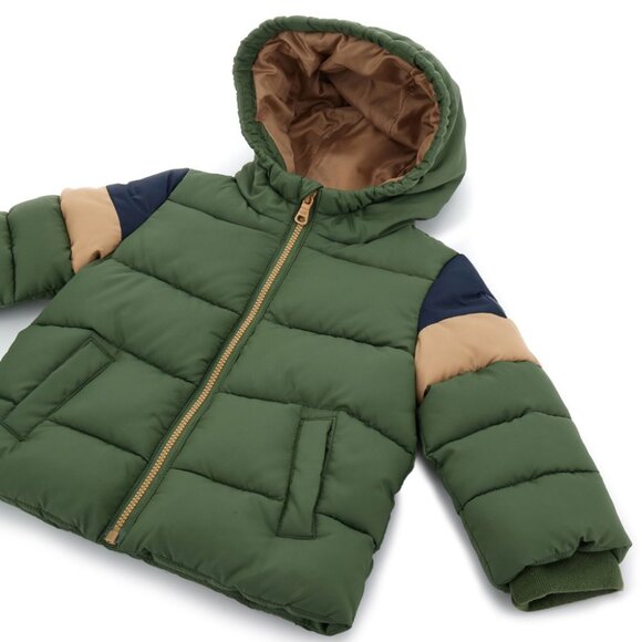 New - Original Marines, Italy - US Seller - ZIP UP HOODED TODDLER BOY COAT - Picture 3 of 8